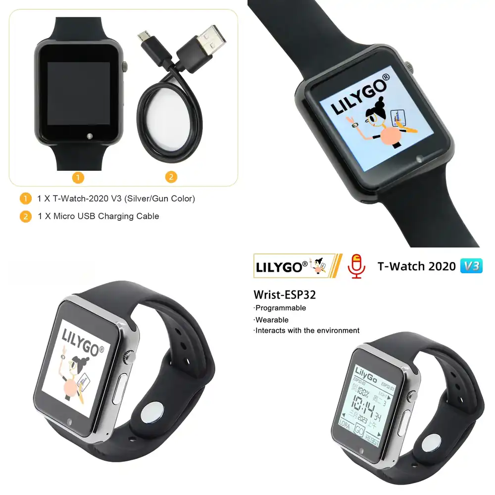 Ttgo T Watch - Reloj de Desarrollo Programable LILYGO TTGO