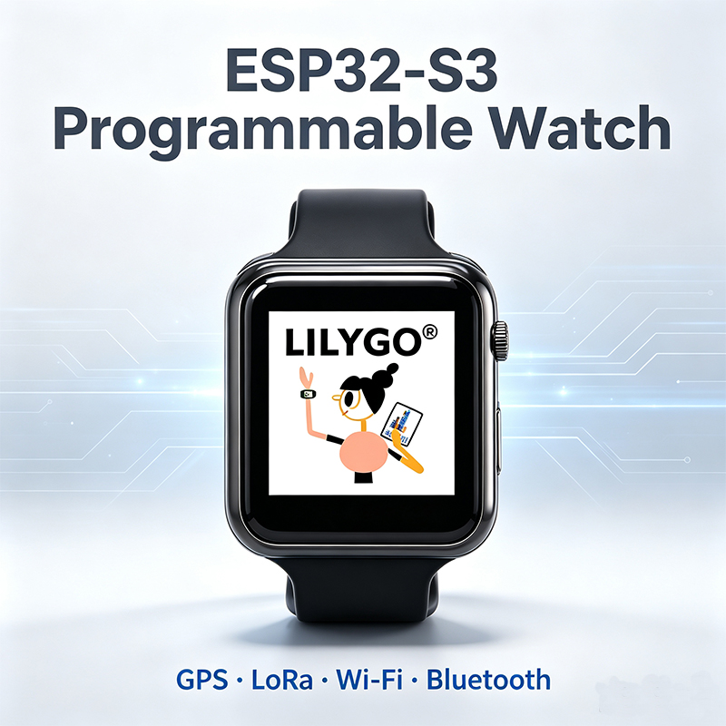 Ttgo T Watch - Reloj Inteligente Programable LILYGO T-WATCH-S3 Plus