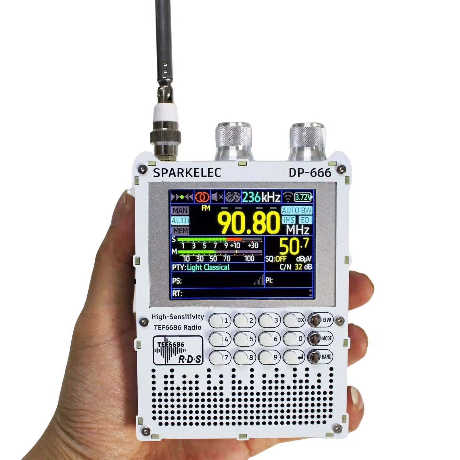 Devkitc - Nuevo DP-666 TEF6686 Radio de alta