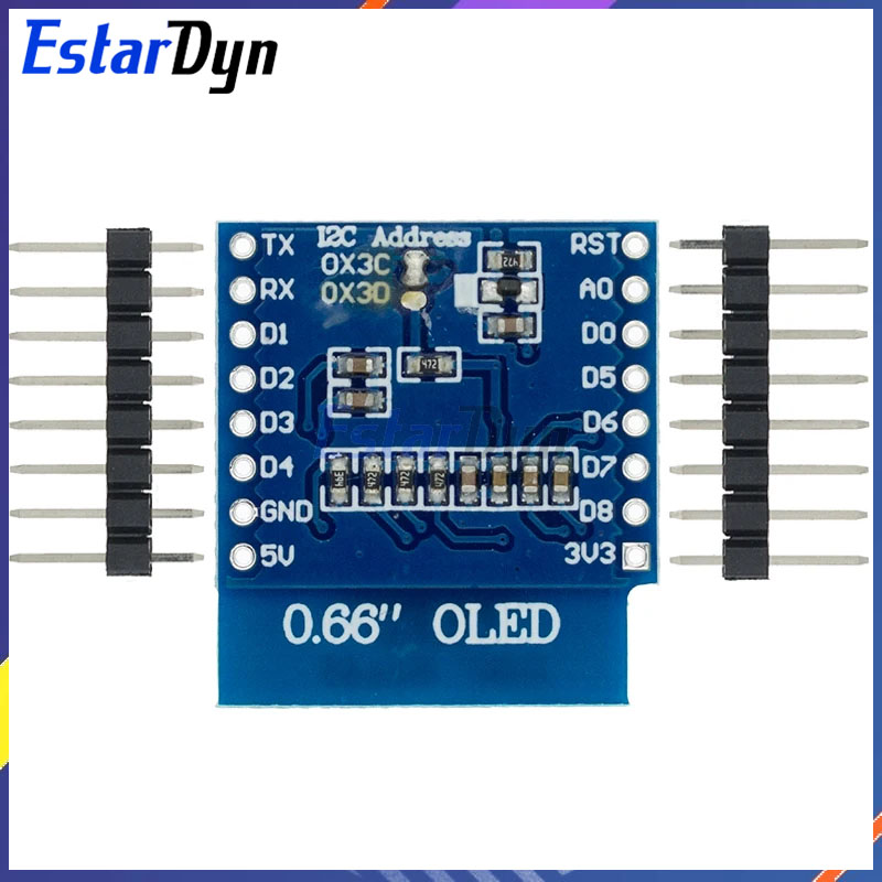 Pantalla LCD LED OLED de 0,66  - Wemos D1 Mini reseña y precio