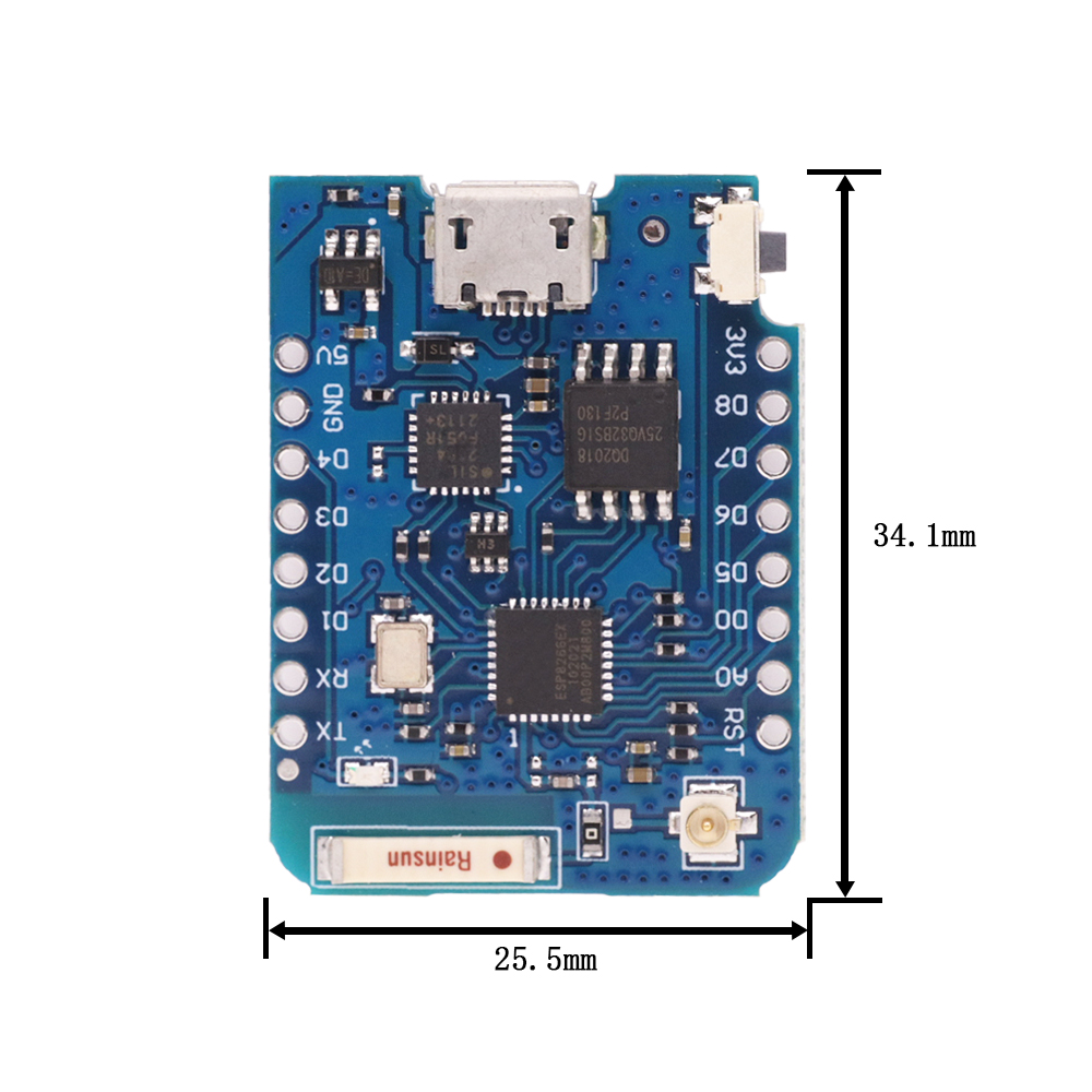 WeMos D1 Mini Pro V3.0 NodeMcu - Wemos D1 Mini reseña y precio