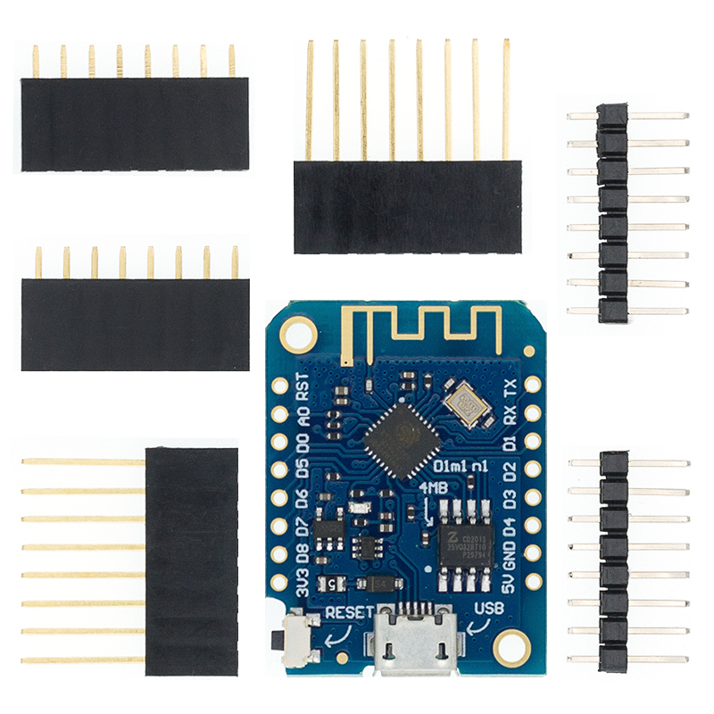 Micro USB/tipo-c USB WeMos D1  - Nodemcuv2 reseña y precio
