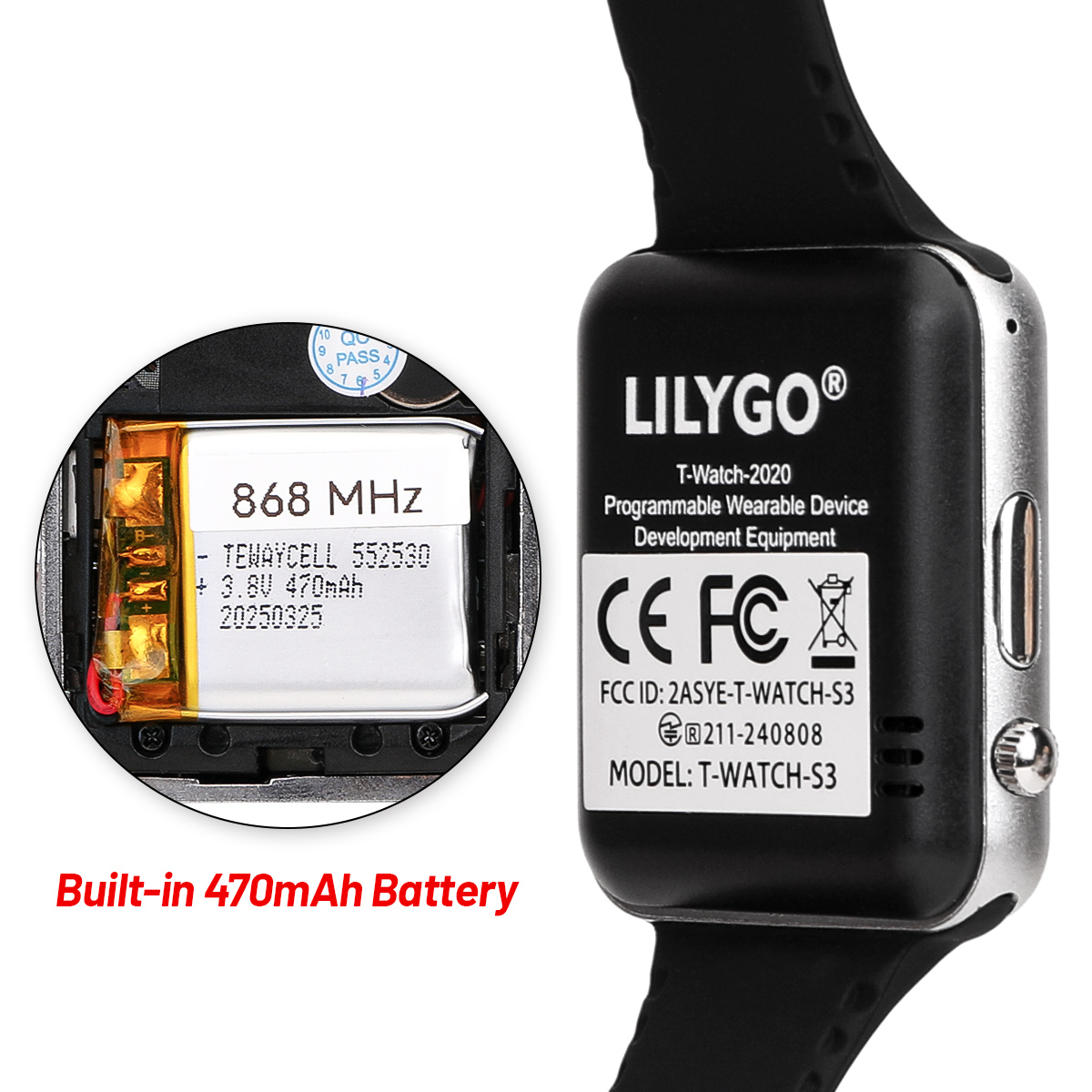T-Watch-S3 ESP32-S3 Placa de d - Ttgo T Watch reseña y precio