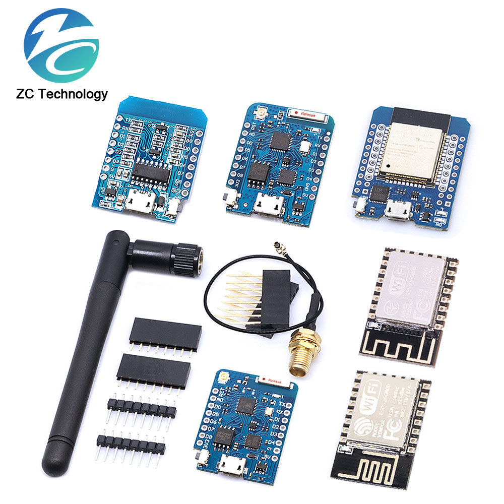 Placa de desarrollo WIFI con p - Wemos D1 Mini reseña y precio