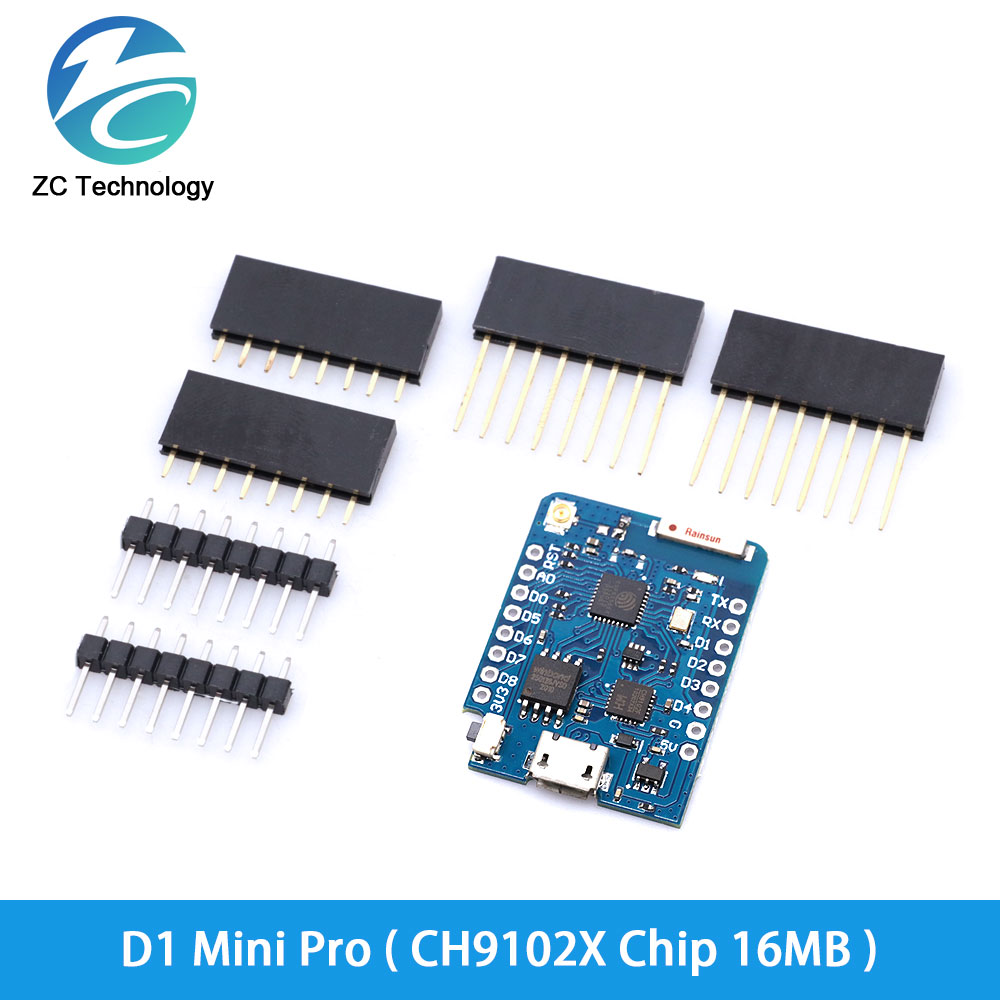 Placa de desarrollo WIFI con p - Wemos D1 Mini reseña y precio