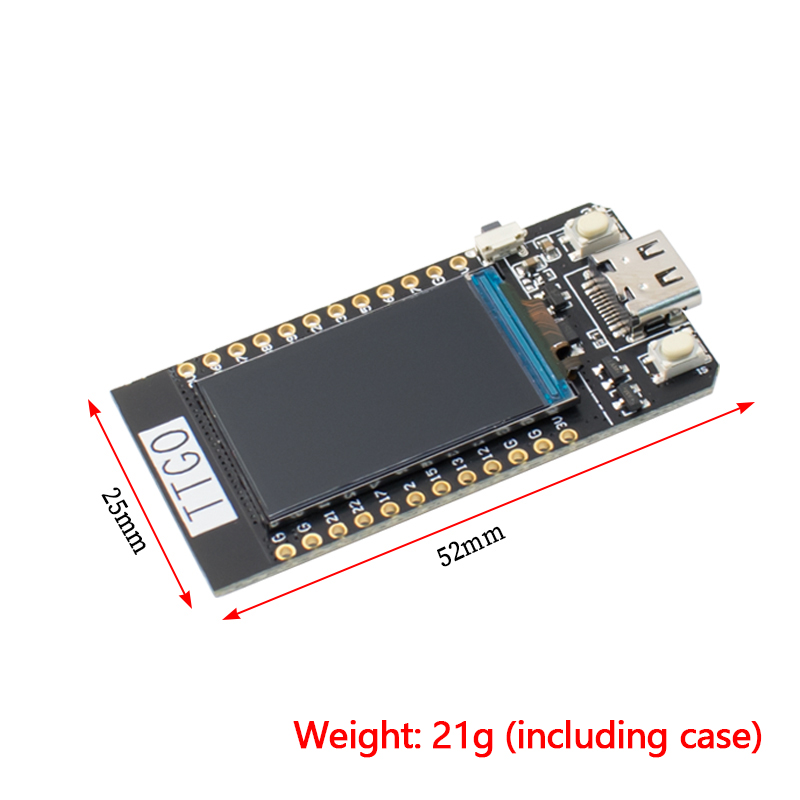 Placa de desarrollo TTGO T-Dis - Ttgo Tdisplay reseña y precio