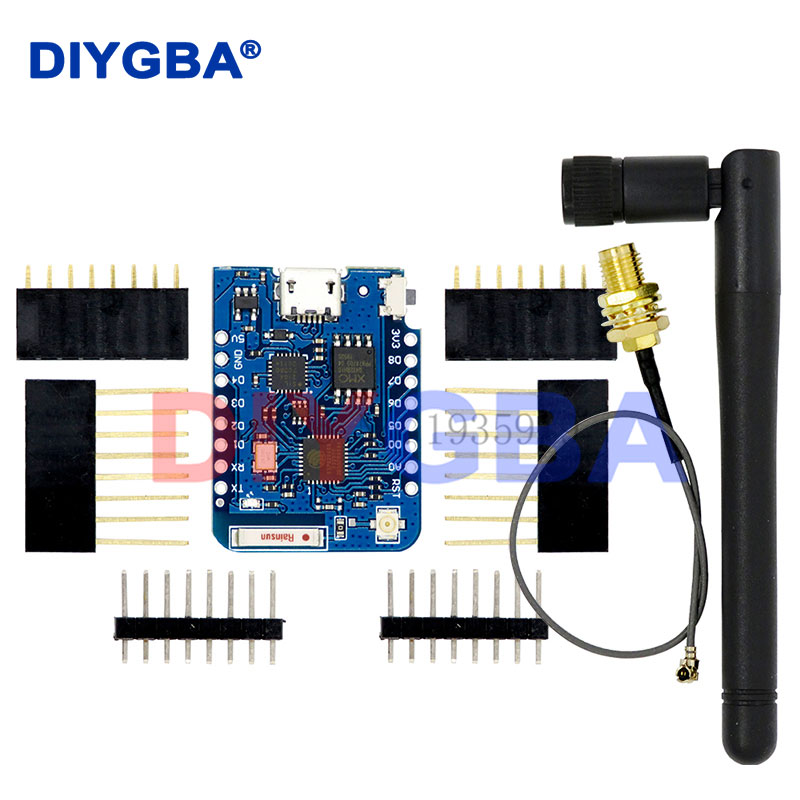 WEMOS D1 Mini Pro 4M 16M Bytes - Nodemcuv2 reseña y precio