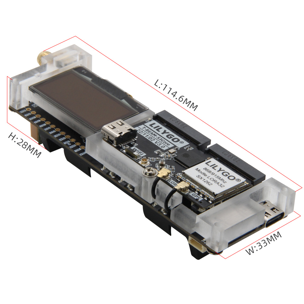 LILYGO® SoftRF T-Beam SUPREME- - Lolin S3 reseña y precio