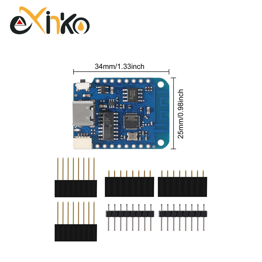 1/5/10 Uds WeMos D1 Mini ESP82 - Wemos D1 Mini reseña y precio
