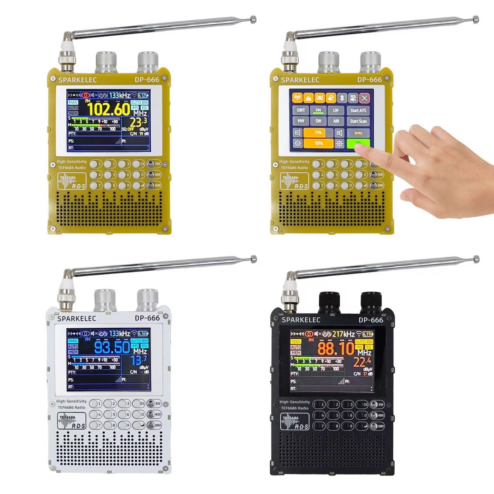 Nuevo DP-666 TEF6686 Radio de  - Devkitc reseña y precio