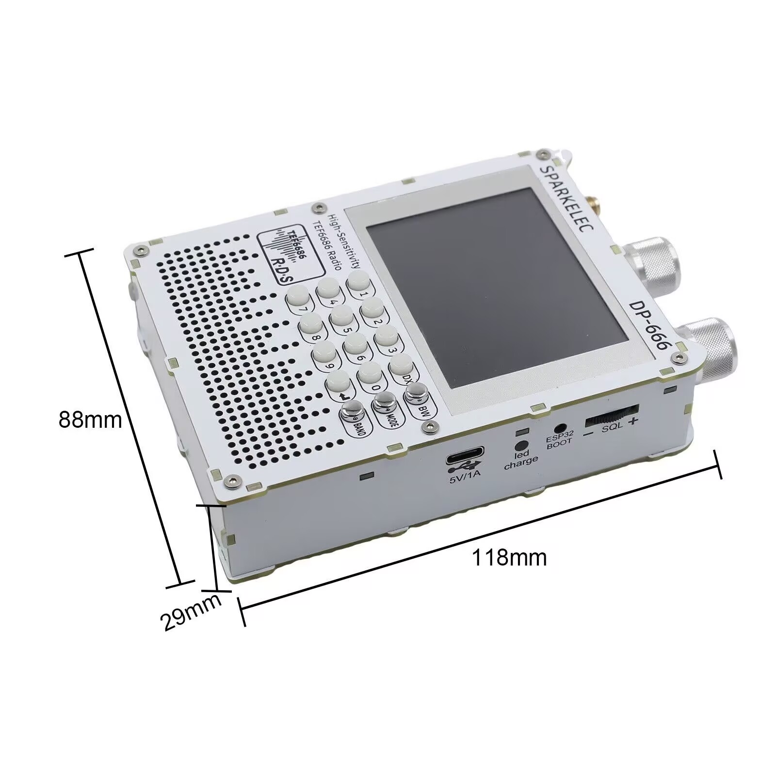 Nuevo DP-666 TEF6686 Radio de  - Devkitc reseña y precio